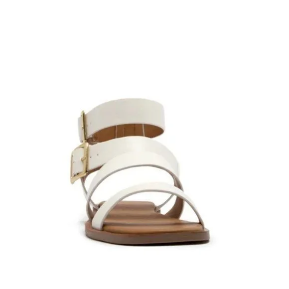 !! NEW !! Strappy Gladiator Sandals in White - Picture 5 of 10